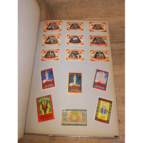 15 - Italy, Austria and Switzerland, four albums, collection of matchbox labels, early 20th century and l... 