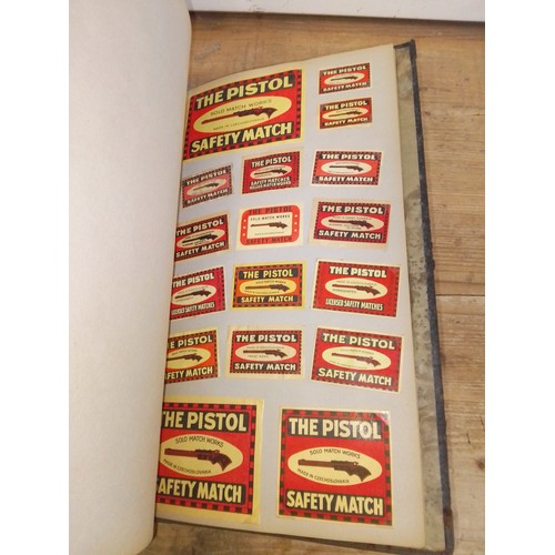 16 - Czechoslovakia, five albums, extensive collection of matchbox labels, early to mid 20th century, app... 