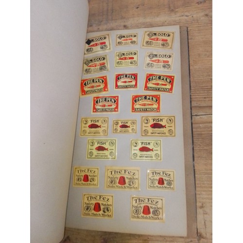 16 - Czechoslovakia, five albums, extensive collection of matchbox labels, early to mid 20th century, app... 