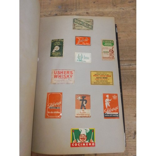 18 - Sweden and Finland, four albums, extensive collection of matchbox labels, circa 1900 and later, full... 