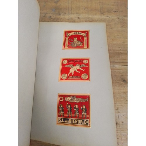 18 - Sweden and Finland, four albums, extensive collection of matchbox labels, circa 1900 and later, full... 