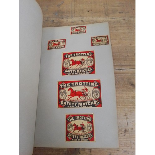 18 - Sweden and Finland, four albums, extensive collection of matchbox labels, circa 1900 and later, full... 