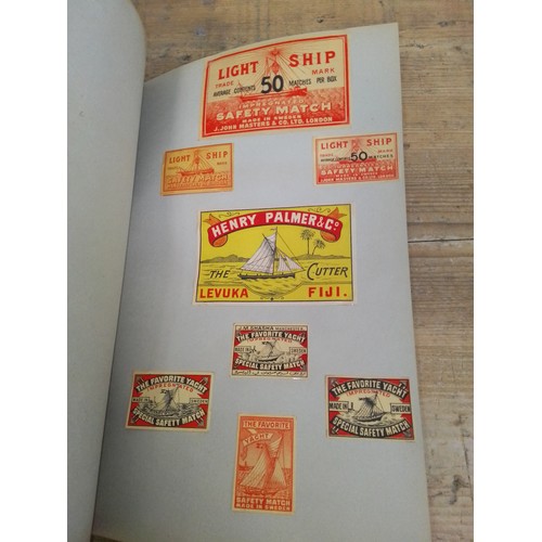 18 - Sweden and Finland, four albums, extensive collection of matchbox labels, circa 1900 and later, full... 