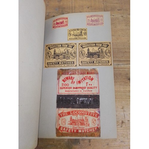 18 - Sweden and Finland, four albums, extensive collection of matchbox labels, circa 1900 and later, full... 