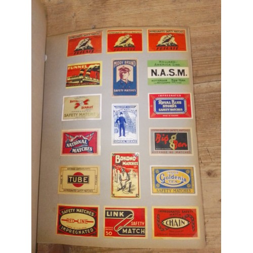 18 - Sweden and Finland, four albums, extensive collection of matchbox labels, circa 1900 and later, full... 