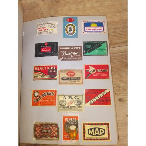 18 - Sweden and Finland, four albums, extensive collection of matchbox labels, circa 1900 and later, full... 