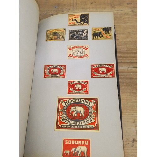 18 - Sweden and Finland, four albums, extensive collection of matchbox labels, circa 1900 and later, full... 