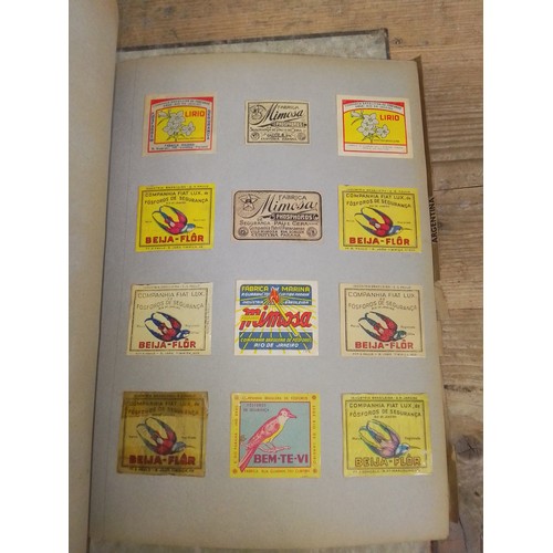 21 - South America, Caribbean, European Islands and South East Asia etc., two albums, collection of match... 