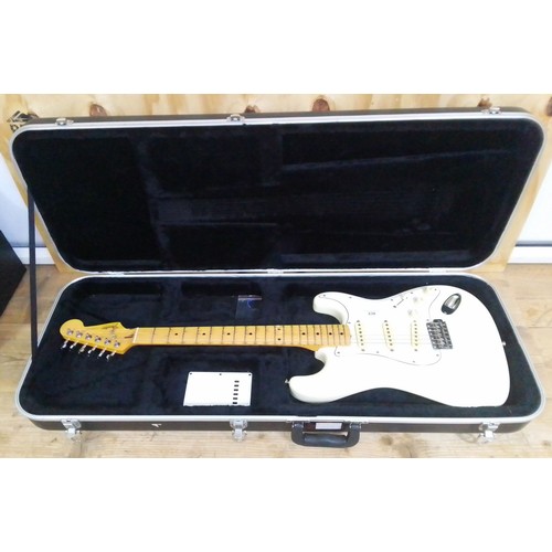 238 - A Fender Stratocaster, made in Japan, circa 1989, serial number I005813, with Gator hard case.