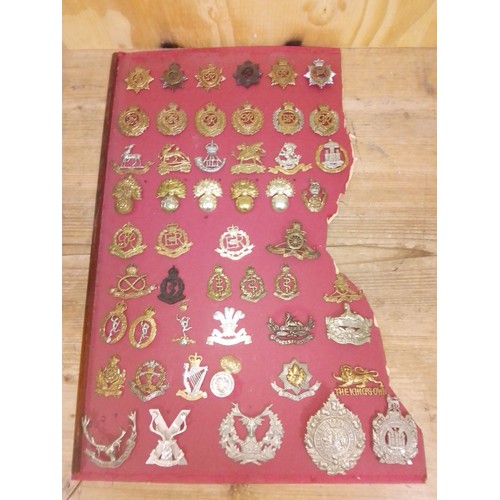 223 - Approx. 51 cap badges.