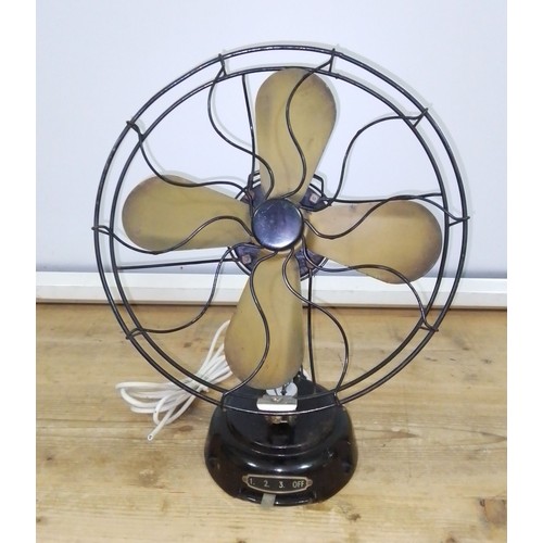 449 - An early 20th century electric fan by Beanwy