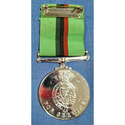 213 - Assorted medals, WWI and later, including a re-strike pair and a Victoria Mediterranean copy etc.