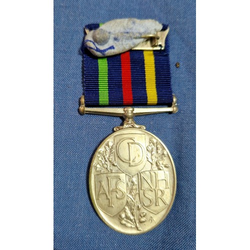 213 - Assorted medals, WWI and later, including a re-strike pair and a Victoria Mediterranean copy etc.