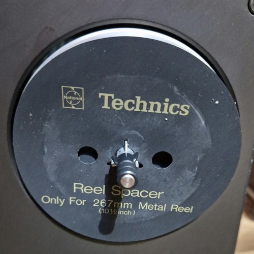 296 - A Technics RS-1506 reel to reel 4 track tape deck.