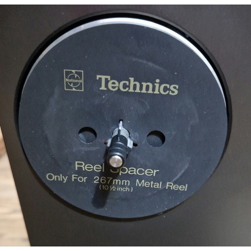 296 - A Technics RS-1506 reel to reel 4 track tape deck.