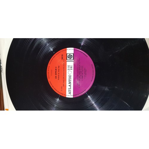 261 - Three Led Zeppelin LPs; Led Zeppelin 588171, Led Zeppelin II 588198 & Led Zeppelin III 2401002