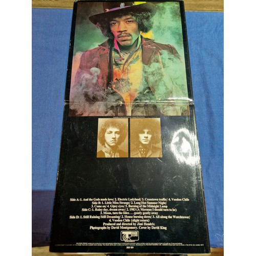 262 - Four Jimi Hendrix LPs; Electric Ladyland, In The West, The Cry of Love and Isle of Wight.