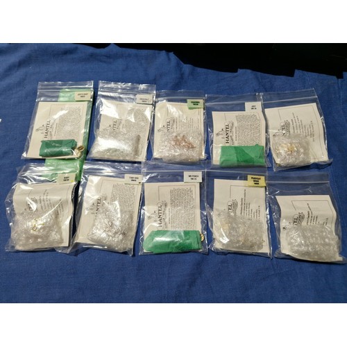 572 - A box of assorted Hantel Victorian Miniatures models.