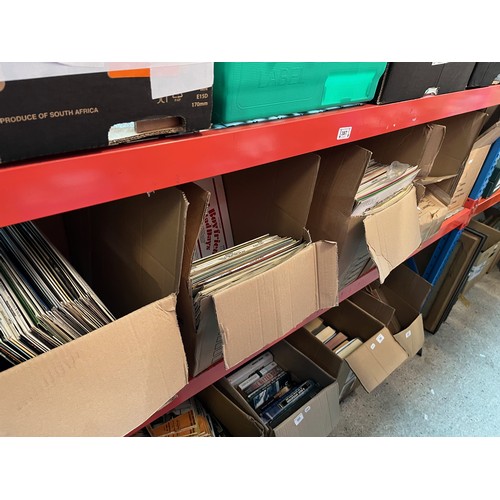 387 - Five boxes of mainly LPs