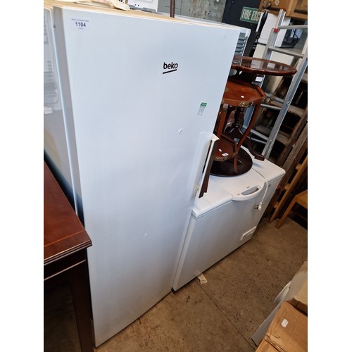 1104 - A Beko freezer.