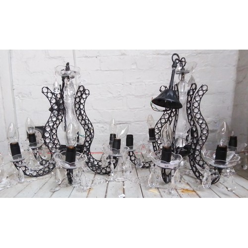 69 - A pair of candelabras.