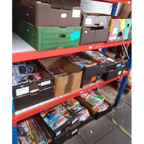 89 - 18 boxes of transport related magazines