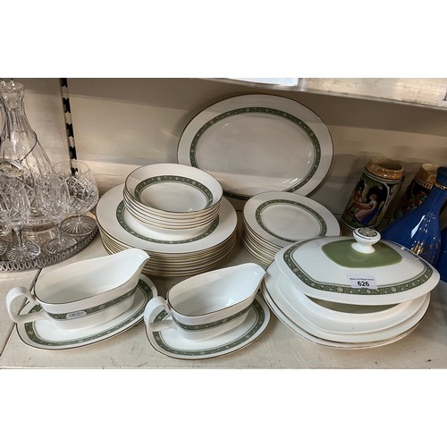 626 - Royal Doulton ‘Rondelay’ dinner wares including dinner plates, covered serving dishes, bowls etc. - ... 