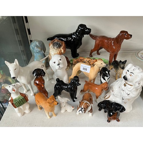 698 - Selection of mainly Beswick animals