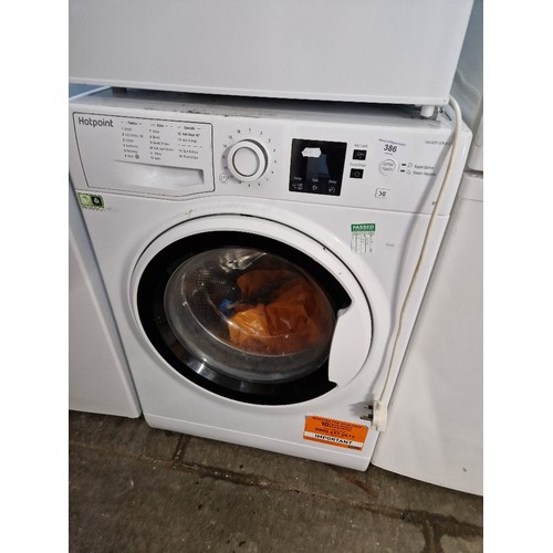 386 - A Hotpoint washing machine