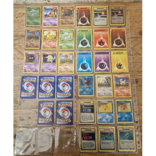 133 - Base set Pokemon cards, 52 of 102.