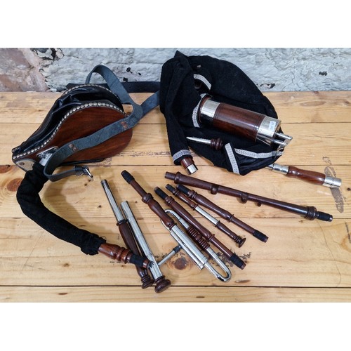 274 - A set of Irish Uilleann pipes.