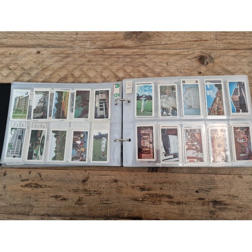 307 - Five albums of mainly assorted cigarette cards.