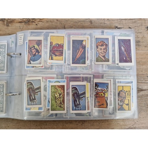 302 - Two albums of collectors cards including Pipe Pleasures, Egyptian Sketches, Fry's Chocolate, F&J Smi... 