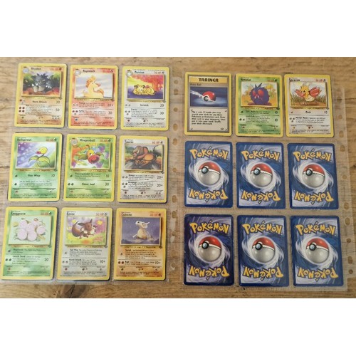 442 - Pokemon cards; base set 64 'Jungle', 29 of 64; Base set 62, 18 of 62; Base set 130, 15 of 130; Drago... 