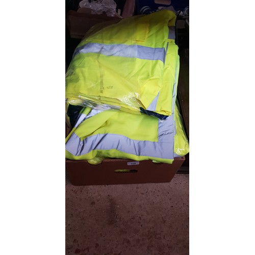 338 - High vis jackets ( PPE ), unused.