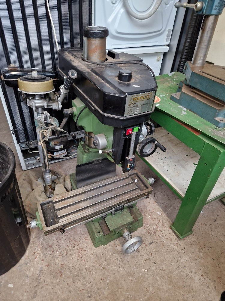 A Warco Minor milling / drilling machine.