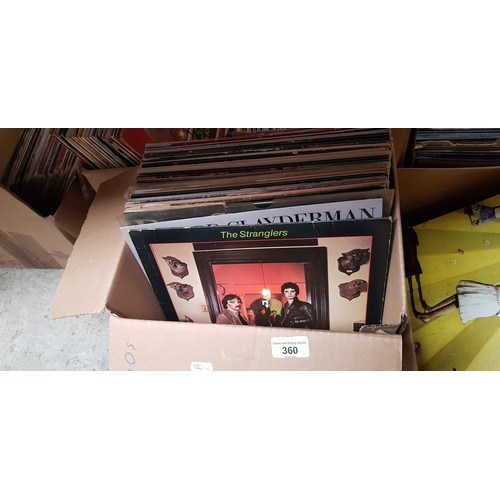 360 - A box of LP records