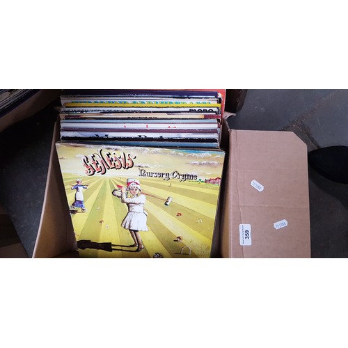 359 - A box of LP records