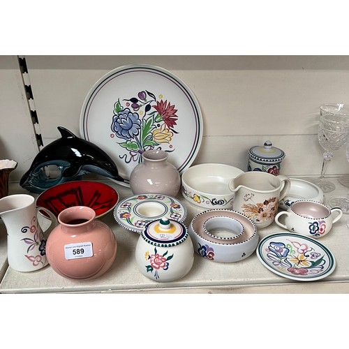 589 - Poole pottery - 15 items