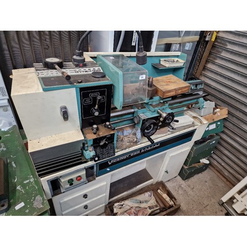 200 - A Viceroy 280 Synchro engineers lathe together with approx. 10 boxes of assorted attachments, parts ... 