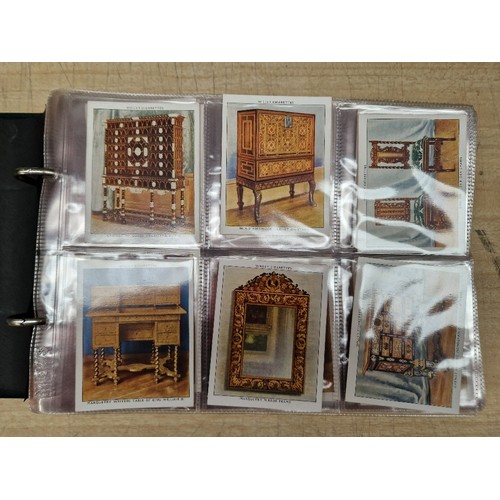 427 - Five Albert's of Kensington cigarette card albums, various sets and part sets.