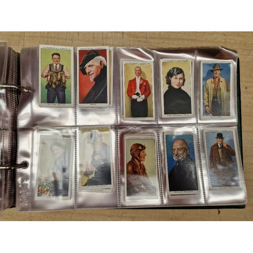 427 - Five Albert's of Kensington cigarette card albums, various sets and part sets.