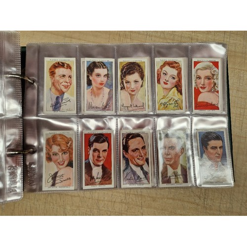 427 - Five Albert's of Kensington cigarette card albums, various sets and part sets.