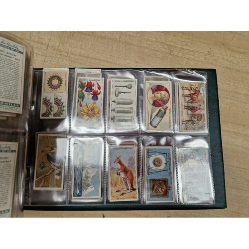 427 - Five Albert's of Kensington cigarette card albums, various sets and part sets.