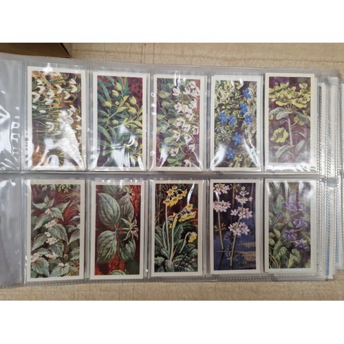 429 - Five albums of assorted cigarette cards.