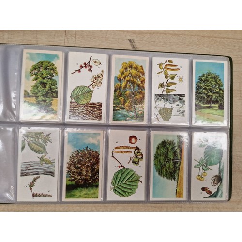 429 - Five albums of assorted cigarette cards.