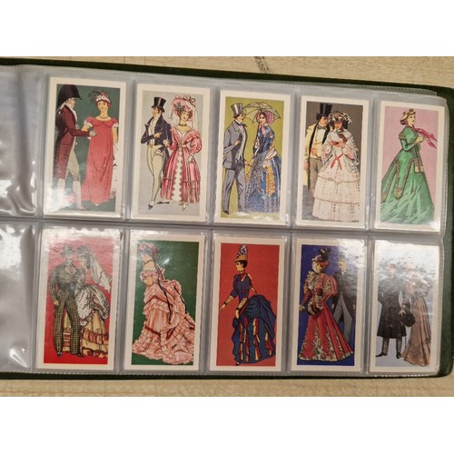 429 - Five albums of assorted cigarette cards.