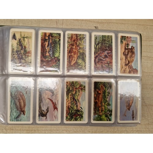 429 - Five albums of assorted cigarette cards.