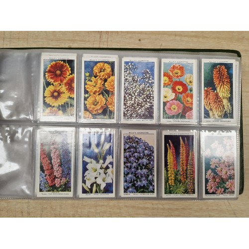 429 - Five albums of assorted cigarette cards.