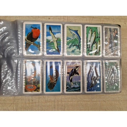 429 - Five albums of assorted cigarette cards.